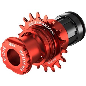 Wheels Manufacturing SOLO-XD XD/XDR Single Speed Conversion Kit - 18t, For SRAM XD/XDR Freehub, Red - 1 of 4