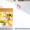Unique Bargains Decorative Magnets Magnetic Fridge Irregular Shape Squirrel Butt Synthetic Resin 1Pc - 2 of 3