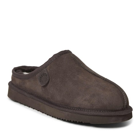 Fireside By Dearfoams Men's Grafton Genuine Shearling Clog Slipper - image 1 of 4