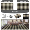 Outdoor Rug Waterproof Black And White Large Outdoor Rug - 3 of 4