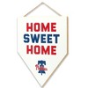 MLB Philadelphia Phillies Home Sweet Home Hanging Wood Wall Decor - 2 of 4