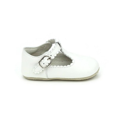 Gender Neutral Baby's Elodie Crib Mary Jane Shoes - L'Amour