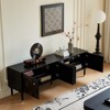JVNOXK-Medieval Modern TV Stand Entertainment Center with 4 Storage Cabinets Suitable for TVs 55 inches and larger Minimalist Design - 2 of 4
