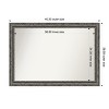 Amanti Art Filigree Non-Beveled Framed Bathroom Vanity Wall Mirror - 3 of 4