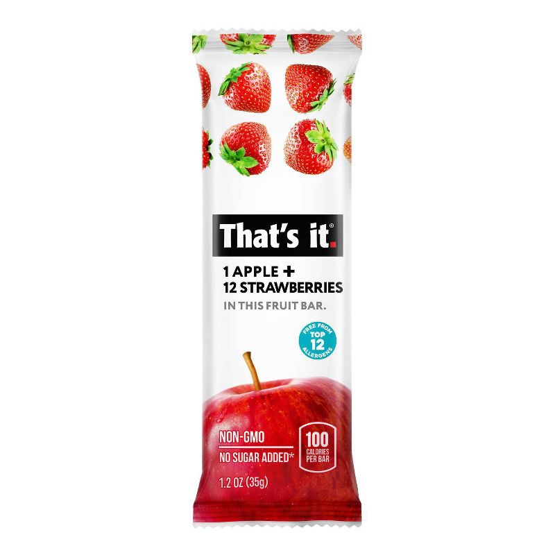 That&#39;s It. Apple And Strawberry Nutrition Bar - 6oz - 5ct, 3 of 9