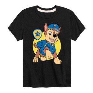 Boys' - Paw Patrol - Chase Sketch Short Sleeve Graphic T-Shirt - 1 of 4