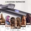 Nycoba Curling Iron, 1 1/4 Inch Hair Curling Wand with Ceramic Coating, Professional Hair Curler, Fast Heating up to 430°F - 4 of 4