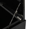 SEVOBAL Heavy Duty Tool Box Aluminum Trailer Tongue Portable for Storage Organizatio Ttool Storage Box Trailer Toolbox Open Top, Black, 108"*48"*46" - 4 of 4