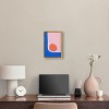 Art Remedy A Loner sun Modern Color Block Abstract Wall Art Framed - 2 of 4