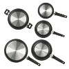 LunaLulink Aluminum Nonstick Midweight 13pcs Cookware Set Dishwasher Safe - 3 of 4