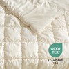 Amelie Home Bubble Textured Comforter Set Twin Size, Lightweight All Season Bedding with Soft Microfiber Fill - 4 of 4