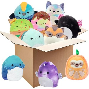 Squishmallows Mystery 8-Inch 2-Squish Christmas Value Pack - Collectible Soft & Squishy Stuffed Animal Toy - Holiday Gift Set for Kids, Girls & Boys - 1 of 3