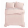 Badgley Mischka Sateen Duvet Cover Set - 4 of 4