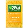 Whole Earth Infusions, Stevia & Monk Fruit Sweetner with Turmeric 60 Packets - 2 of 4