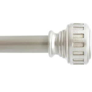 Urbanest Trina Curtain Drapery Rod, 1-inch Diameter, 6 Finishes, 3 Sizes Available - 1 of 4