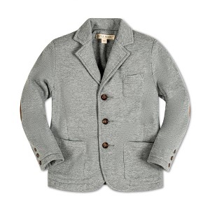 Hope & Henry Boys' Fleece Suit Blazer, Toddler - 1 of 4