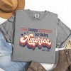 Simply Sage Market Happy Birthday America Retro Garment Dyed Tee - 3 of 4