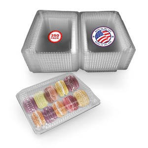MT Products Clear Plastic Pastry Containers 9