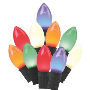 Celebrations Classic LED C9 Multicolored 25 ct String Christmas Lights 24 ft. - 1 of 1