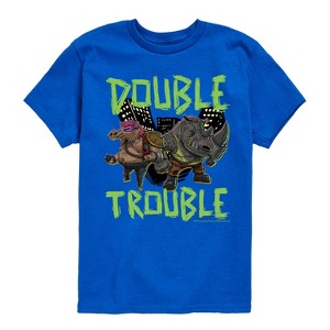Boys' - Teenage Mutant Ninja Turtles Mutant Mayhem - Double Trouble Short Sleeve Graphic T-Shirt - 1 of 3