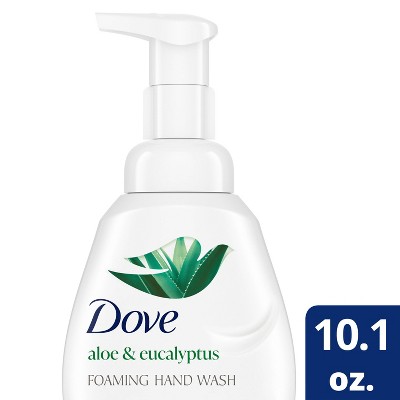 Dove Beauty Aloe & Eucalyptus Nourishing Foaming Hand Wash Soap - 10.1oz