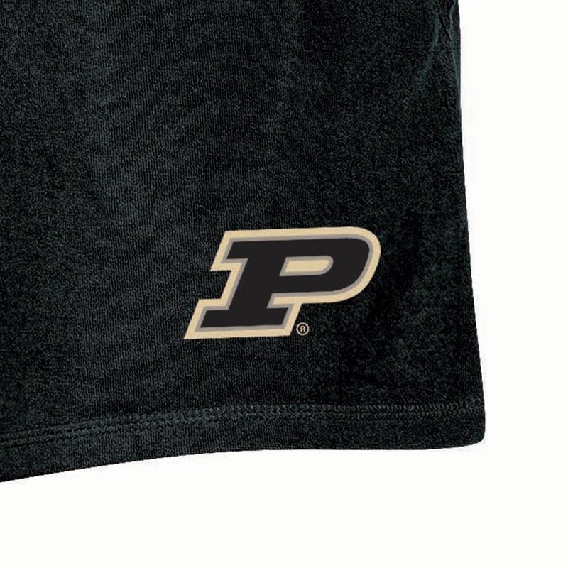 NCAA Purdue Boilermakers Women&#39;s Terry Shorts, 3 of 4