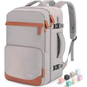 40L Water-Resistant Carry On Backpack, USB Charging Port, Fits 15.6/17.3 Inch Laptop - 1 of 4