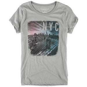 Aeropostale Womens NYC Cityscape Graphic T-Shirt - 1 of 1