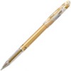 Pentel Arts Slicci METALLIC (0.8mm) Needle Tip Med Gel Pen, Gold Metallic Ink, Pack of 12 - 2 of 4