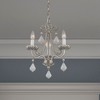 Livex Lighting Daphne 3 - Light Chandelier in  Brushed Nickel - 4 of 4