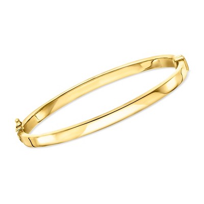 Pure Collection by Ross-Simons 18kt Gold Vermeil Polished Bangle Bracelet
