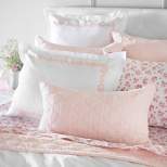 Mariana Cotton Matelasse Decorative Throw Pillow - Martha Stewart