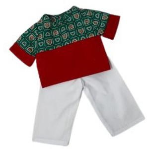 Doll Clothes Superstore Gingerbread Outfit For 18 Inch Girl Dolls Like American Girl Our Generation My Life Dolls - 1 of 4