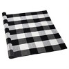 PiccoCasa Cotton Classic Gingham Pattern High-Density Woven Floor Mats - 3 of 4