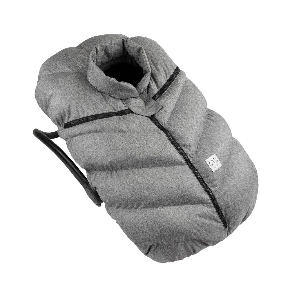 Photos - Car Seat Accessory 7AM Enfant Car Seat Cocoon Cover - Heather Gray