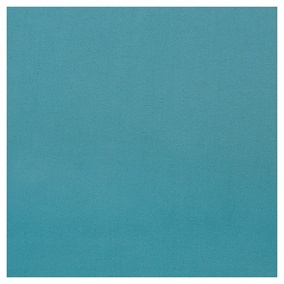 Teal Polyester Blackout Grommet Window Curtain Panels, 108" Length
