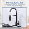 WOWOW 10 in. x 2.44 in. x 0.33 in. Stainless Steel Kitchen Sink Faucet Hole Cover Deck Plate - 2 of 4