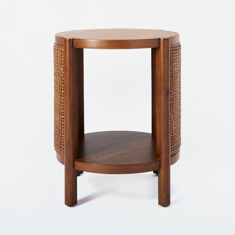 Portola Hills Woven Accent Table - Threshold™ designed with Studio McGee, 3 of 12