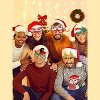 24PCS Christmas Party Favors, Santa Glasses Frames for Xmas Decorations Accessories Supplies - 4 of 4