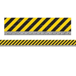 Teacher Created Resources Under Construction Straight Border Trim, 35 Feet (Pack of 6) - 1 of 1