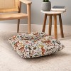 Marta Barragan Camarasa Fawns in the autumn forest Square Floor Pillow - Deny Desings - 4 of 4