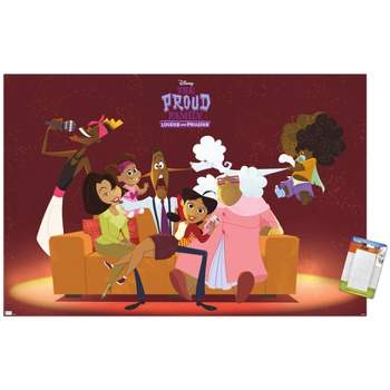 Trends International Disney The Proud Family Louder and Prouder - Family Unframed Wall Poster Prints