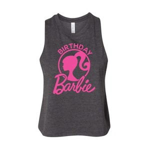 Women's - Barbie - Let's Party Graphic Racerback Tank - 1 of 3