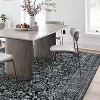 TackView Area Rugs for Living Room Bedroom, Large Washable Rug, Vintage Floral Boho Non Slip & Low Pile - 4 of 4