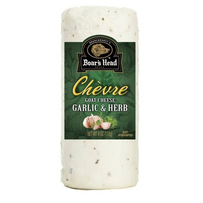 Boar's Head Garlic and Herb Chevre Goat Cheese - 4oz
