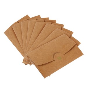 Unique Bargains Blank Paper Mini Vintage DIY Greeting Card Envelope 24 Pcs - 1 of 4