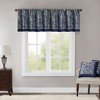 Gracie Mills Thornton Paisley Jacquard Window Valance - 2 of 4
