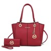 MKF Collection Ivy Women’s Tote Bag with wallet by Mia K - 2 of 4