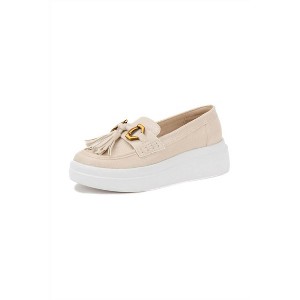 Women's LSS Slip on Platform Tassel Loafer/Sneaker - YELLOWBOX - 1 of 1