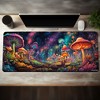 2pc Mushroom Large Gaming Mouse Pad E-Sports Office Keyboard Pad Computer Mouse Non-Slip Computer Mat Gift For Teen/Boyfriend - 3 of 4